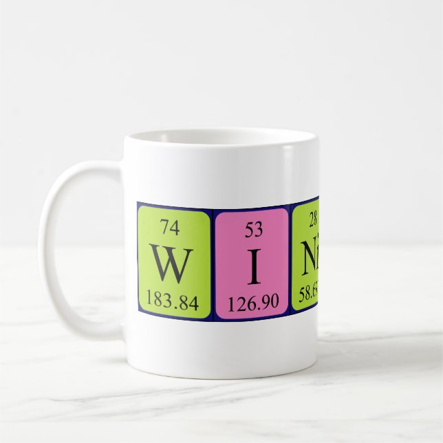 Winifred Periodenname Tasse (Links)