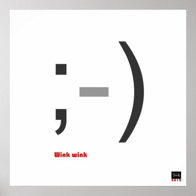 Wink 1 Poster (Vorne)