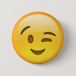 Wink Emoji Button
