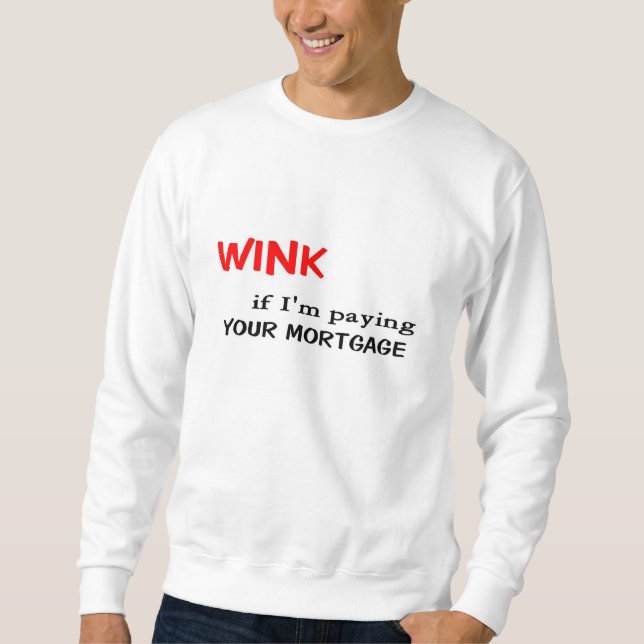 WINK politische Satire Sweatshirt (Vorderseite)