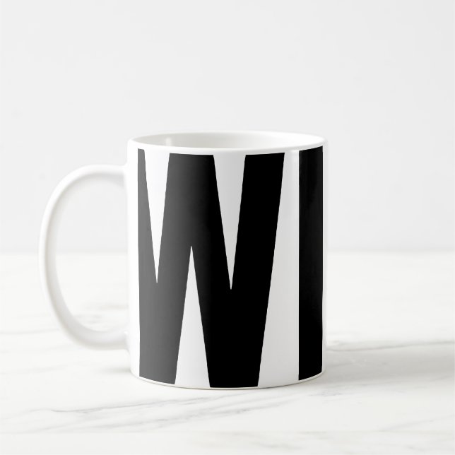 WINK-Wort-Tasse Tasse (Links)