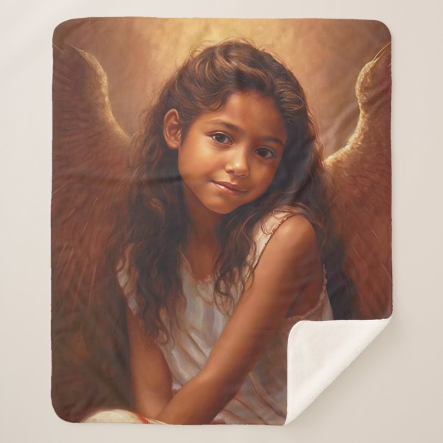 Winkel-Kind Sherpadecke (Vorderseite)