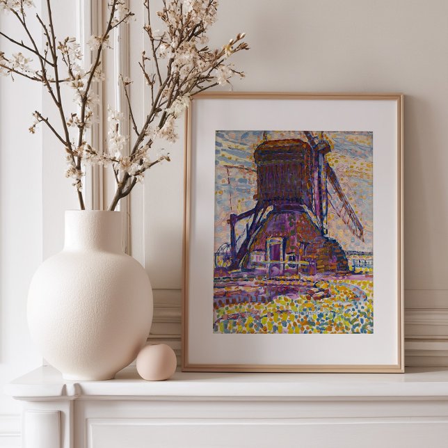 Winkelmühle | Piet Mondrian Poster (Von Creator hochgeladen)