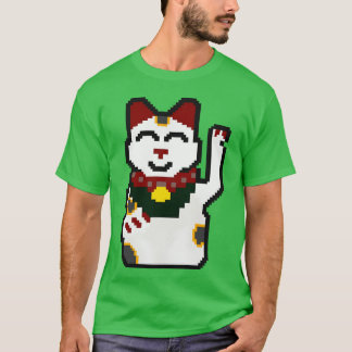 winkende Katze Geschenk T-Shirt