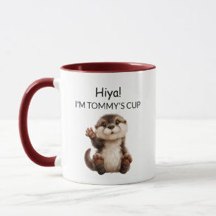 Winkender Otterbaby Tasse