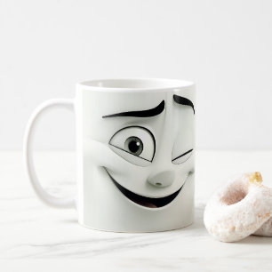 Winking-Cartoon-Gesichter 3D-Tasse 9 Kaffeetasse