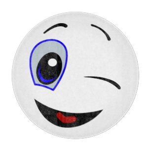 WINKING SMILEY SCHNEIDEBRETT
