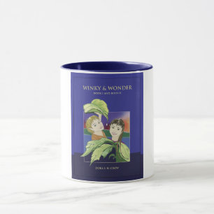 Winky- und Wonder-Zeichen auf Tasse oder Tasse