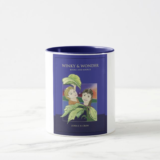 Winky- und Wonder-Zeichen auf Tasse oder Tasse (Zentrum)