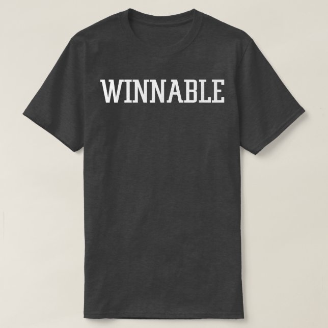 Winnable Computer Video Game Men Women Unisex Yout T-Shirt (Design vorne)