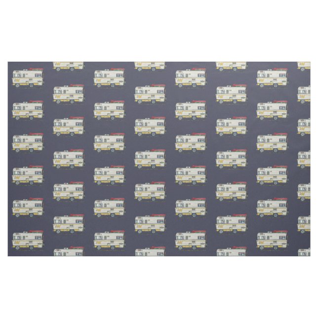 Winnebago-Camper RV-Kleid Stoff (Fat Quarter (45,7 x 55,9 cm))