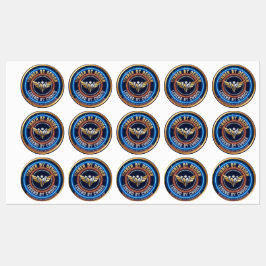 ​Winner by Design Cyberpunk Emblem - Gaming Legend Etiketten