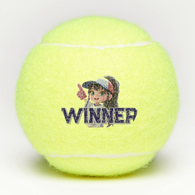 winner fan sports dall tennisbälle (Vorderseite)