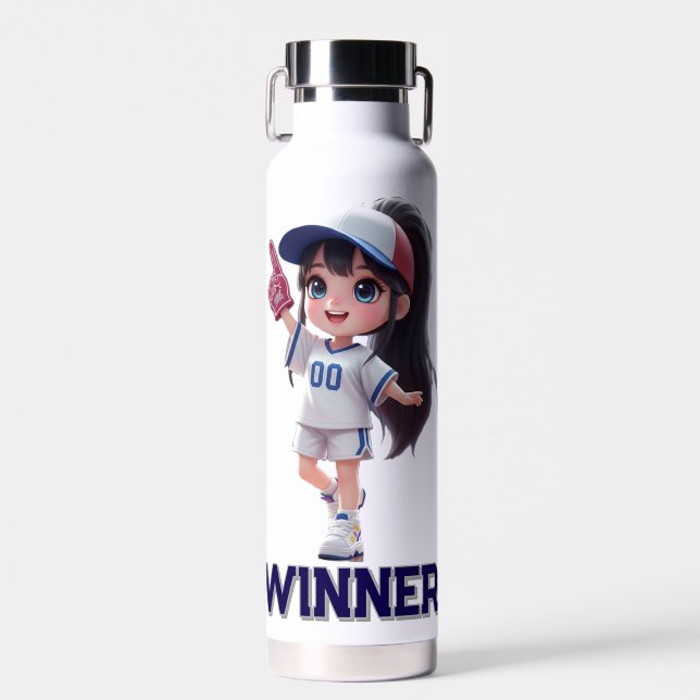 winner fan sports dall trinkflasche (Vorne)