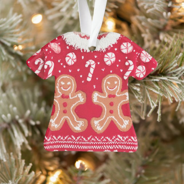 WINNER! WINNER! Tacky Christmas Sweater Contest  Ornament (Baum)