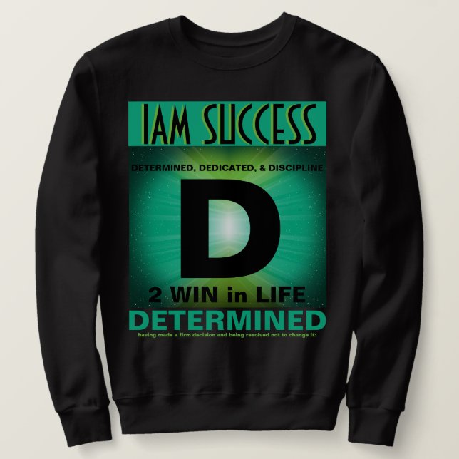 WINNERS MINDSET SWEATSHIRT (Design vorne)