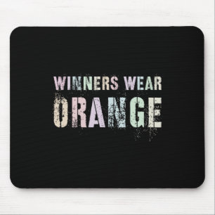 WINNERS TRAGEN ORANGE Summer Camp Team Colour War  Mousepad