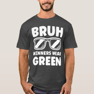 Winners Wear Greeneam Spirit Week Game Color Sport T-Shirt