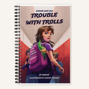 Winnie findet Tammy in ihrem Rucksack in der Schul Notizbuch