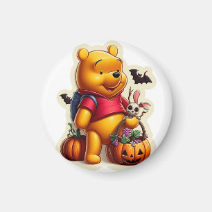 Winnie Puuh Halloween Magnet
