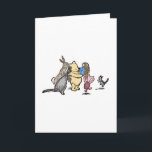 Winnie the Pooh and Friends Blue Present Karte<br><div class="desc">Gewinnen Sie die Pooh illustrierte Karte mit Aquarellfarben. Ideal für eine Babydusche oder zum Geburtstag eines Kindes oder für einen Freund,  der Lieben den Pooh gewinnt. Ab dem 1. Januar 2022 sind der Text und die Illustrationen von Winnie the Pooh öffentlich zugänglich und dieses Kunstwerk verletzt kein Urheberrecht.</div>