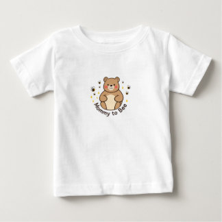 Winnie the Pooh Baby Shower Mommy to Bee Cute Bear T-shirt