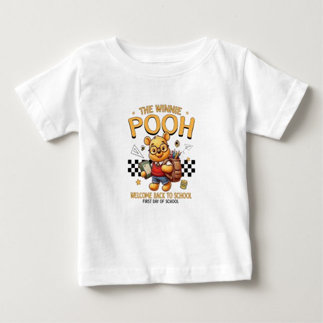 Winnie the Pooh Back to School T-Shirt (Vorderseite)
