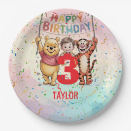 Winnie the Pooh | Happy Birthday Pappteller