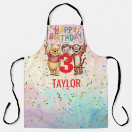 Winnie the Pooh | Happy Birthday Schürze