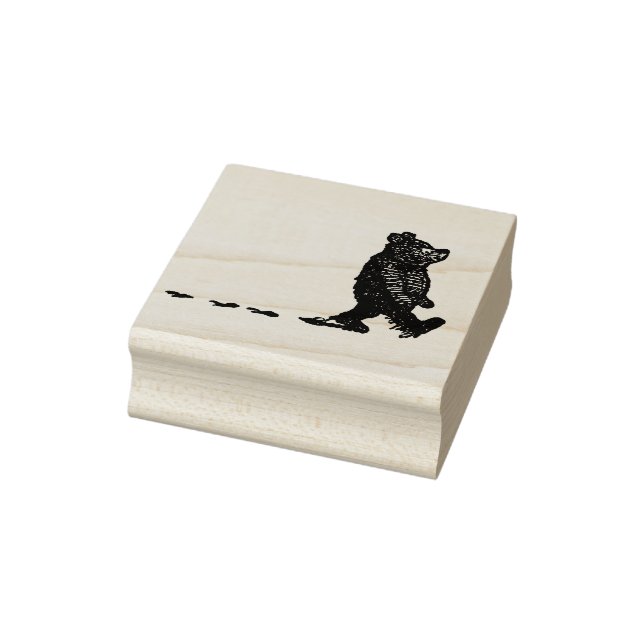 Winnie-the-Pooh Muddy Tracks Gummistempel (Stempel)
