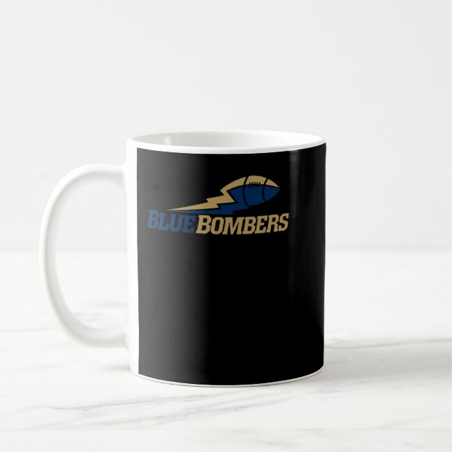 Winnipeg Blue Bomberr Team Kaffeetasse (Links)