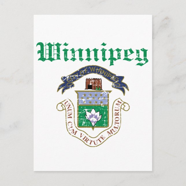 Winnipeg-Designs Postkarte (Vorderseite)