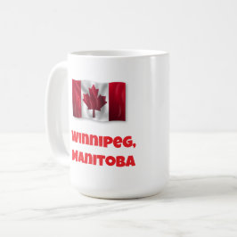 Winnipeg Frohen Kanada-Tag Kaffeetasse