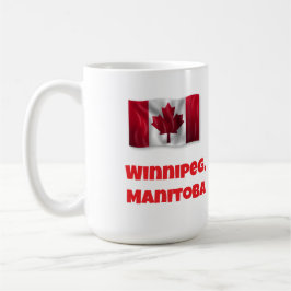 Winnipeg Frohen Kanada-Tag Kaffeetasse