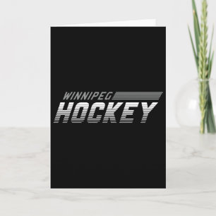 Winnipeg Hockey Blades Of Steel Gameday Fan-Ausrüs Karte