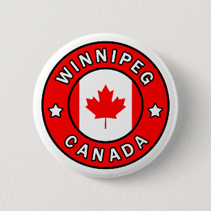 Winnipeg Kanada Button