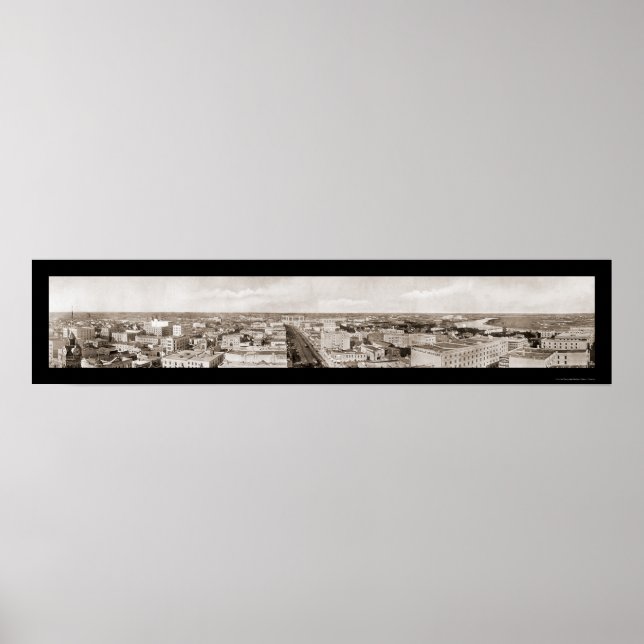 Winnipeg Kanada Foto 1907 Poster (Vorne)