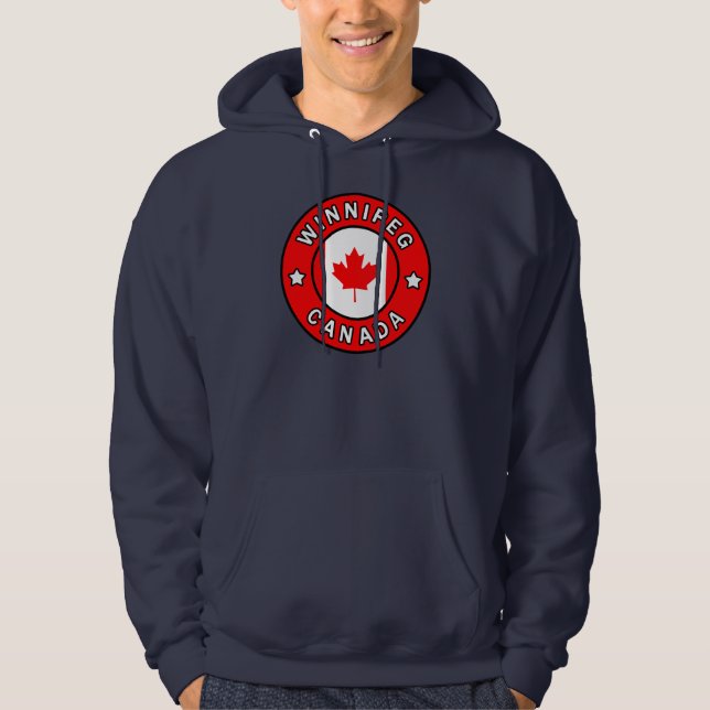 Winnipeg Kanada Hoodie (Vorderseite)