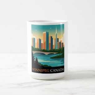 Winnipeg Kanada Kaffeetasse