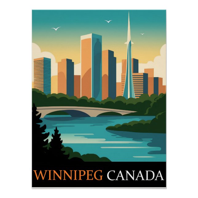 Winnipeg Kanada Poster (Vorderseite)