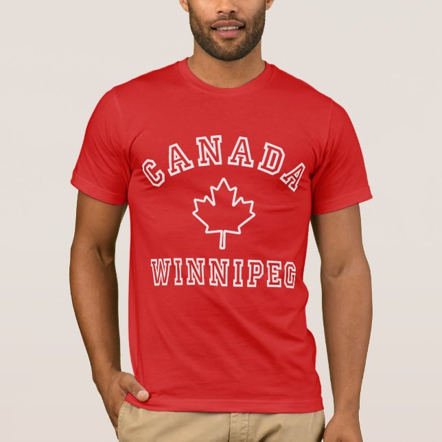 Winnipeg Kanada T-Shirt (Vorderseite)