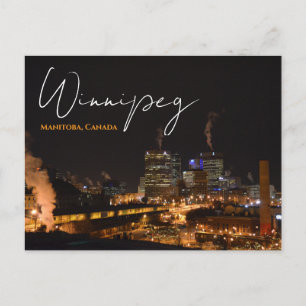 Winnipeg Manitoba Kanada Reise Postkarte