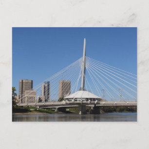 Winnipeg Provencher Bridge Postkarte