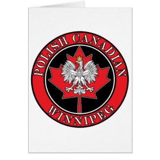 Winnipeg Runde Polnisch Kanadisches Leaf