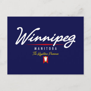 Winnipeg-Skript Postkarte