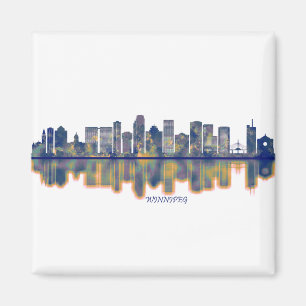 Winnipeg Skyline Magnet