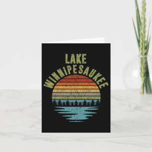 Winnipesaukee Camping Wilderness - Natur Lak Karte