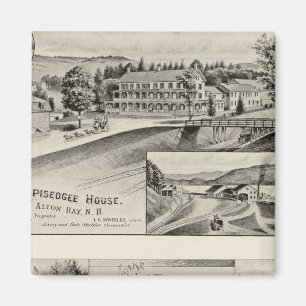 Winnipiseogee House, Lakeside House Magnet