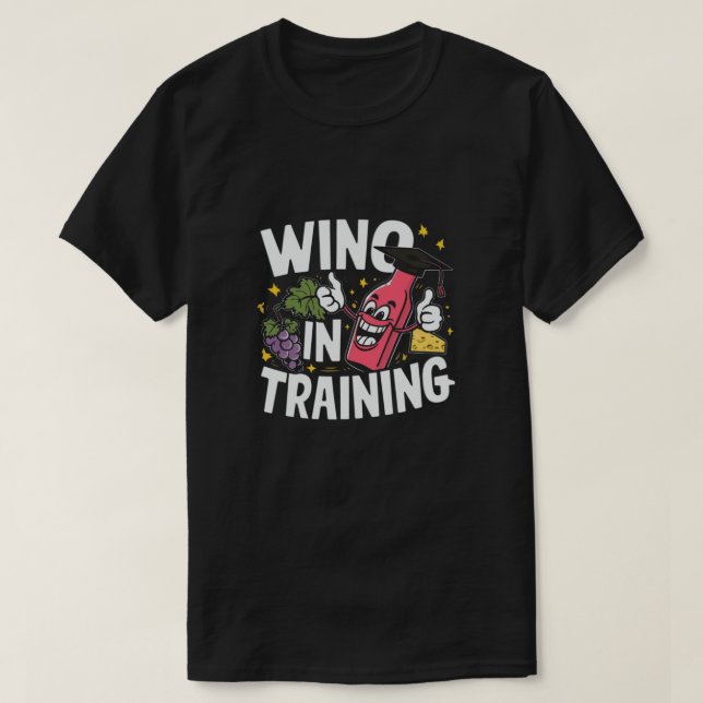 Wino in der Ausbildung T-Shirt (Design vorne)