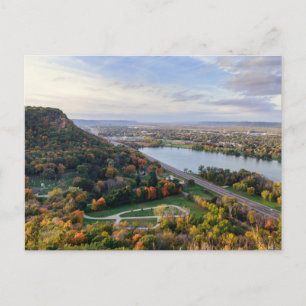 Winona Beauty Overlook Postcard Postkarte